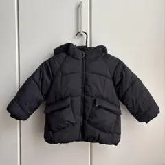 【最終価格】中綿 フード付きジャケット ブラック