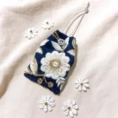 インド刺繍／お守り袋