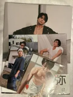 瀬口黎弥　写真集　フォトカ4種