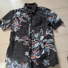 ユッカちゃんさん専用◎MAJUN かりゆしウェア 半袖シャツ ボタニカル柄