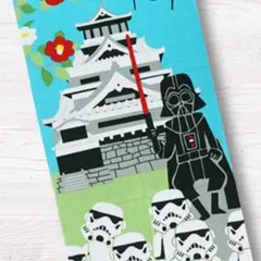 手ぬぐい スターウォーズ 冬の城主 旅するシリーズ　ディズニー　城　Disneyのサムネイル