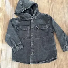 ZARA ブラックデニム　アウター