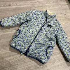 ミキハウス　リバーシブル　PICNIC 花柄ジャケット 120