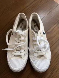 US POLO ASSN. ホワイトスニーカー　26.5cmのサムネイル