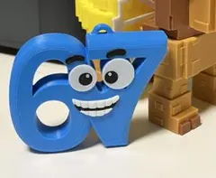 イタリアンブレインロット　67 シックスセブン　キーホルダー用