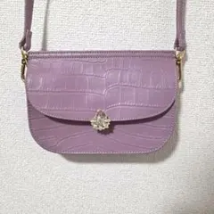 【最終価格】LANVIN ラベンダー ショルダーバッグのサムネイル