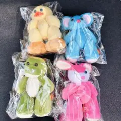 Teddyjojo マスコットぬいぐるみ　全4種　コンプリートセット