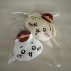 ちいかわ　うさぎ　阪急電車 コラボ おかおバッジ