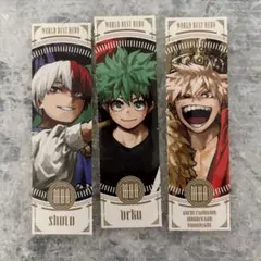 僕のヒーローアカデミア 緑谷出久 轟焦凍 爆豪勝己 ステッカー ジャンプギガ