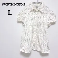 ドット柄 シャツ