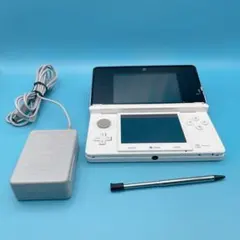 【概ね美品】ニンテンドー3DS アイスホワイト 充電器 タッチペン付き
