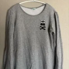 TOCCA リボン付きグレーワンピース