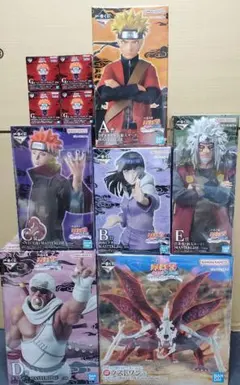 一番くじ NARUTO 疾風伝 輪廻の嘆きと平和の懸け橋 フィギュアコンプリート