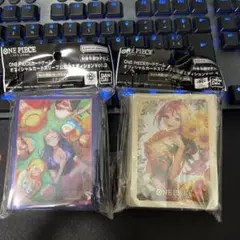 ワンピースカードゲーム　オフィシャルカードスリーブ　公認店エディション　2点