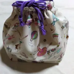 バレリーナ柄のお弁当袋