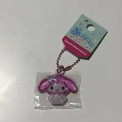 ぷっくりったいキーホルダー　マイメロディー　サンリオ