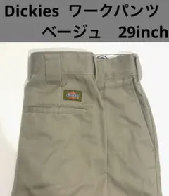 Dickies ワークパンツ デッキーズ ベージュ　29inchのサムネイル