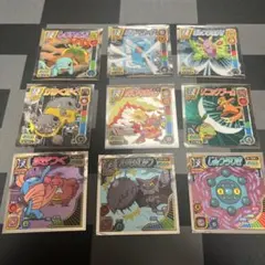 ポケモン 最強シール烈伝 技シール150枚セット デコキャラシールホルダー付き ポケモン最強シール烈伝‼️＆ ポケモンパンシールコレクション250枚