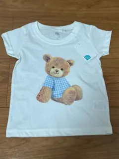 【新品未使用】可愛い クマのイラスト Tシャツ 80サイズ