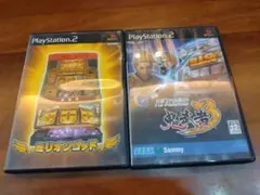 ミリオンゴッド & 鬼武者3 スロットシミュレーション PS2ソフト
