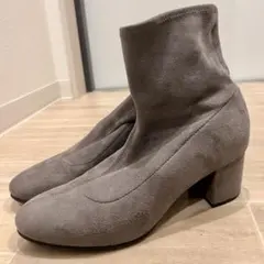 ユニクロ　ストレッチショートブーツ　25.0