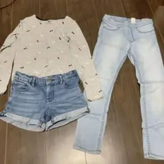 H&M 女の子　三点セット　サイズ120