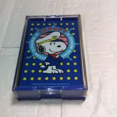 『スヌーピー　トランプ　オールプラスチック』Nintendo