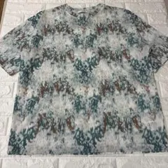 JEANASIS 半袖Tシャツ マーブル柄 フリーサイズ　透け感ありのサムネイル