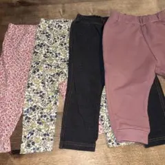 80センチ　レギンス　4枚セット