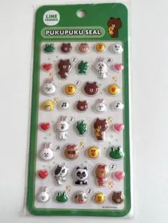 LINE FRIENDS PUKUPUKU SEAL シール　4個セットのサムネイル