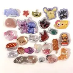 D ボンボンドロップシール 他 おすそ分け リトルグリーン ちいかわ スティッチ