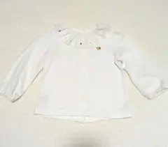 ファミリア フリル襟 ブラウス 90