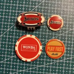 SRIXON ゴルフマーカー セットおまけ付きのサムネイル
