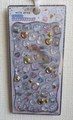 【正規品】ミルクドロップ☆ジュエルプチドロップ☆ストーンつき☆カミオジャパン