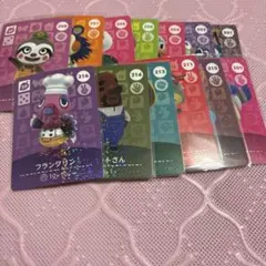 ⑥ amiiboカード　どう森　あつ森　ぺりこ　ぺりみ　ぺりお