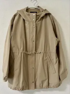 SHIPS ベージュ マウンテンパーカー