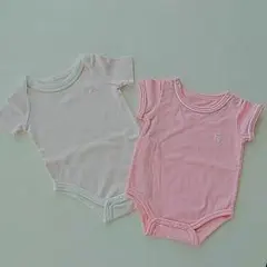 美品☆ラルフローレン☆ロンパース2枚  3M