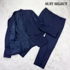 スーツセレクト パンツスーツ セットアップ レディース ネイビー 7AR