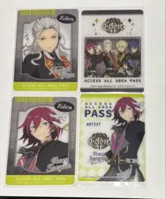 あんスタ ローソン クリアフォトカード Eden 4枚