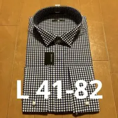 新品【スーツセレクト】[BL3]ウイングカラードレスシャツ　L(41-82)