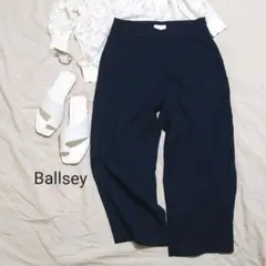Ballsey ボールジィ タック入りワイドパンツ ネイビー 34のサムネイル