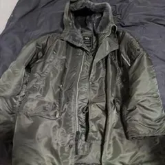 ALPHA INDUSTRIES N-3B フライトジャケット カーキ M