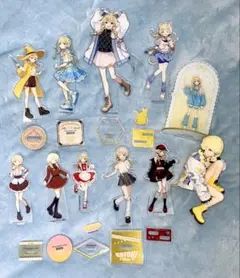 藤田ことね アクスタ10点＋ぬいぐるみ、フィギュア まとめ売り