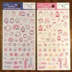 【新作】ちいかわ デコレーションステッカー シール サクラ ヨザクラ セット