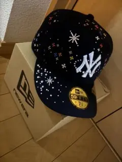 専用品 NEW ERA ジュエルキャップ 正規スワロフスキー使用 7 7/8