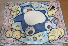 ポケモン カビゴン　ブランケット イーブイ ピカチュウ ヤドンのサムネイル
