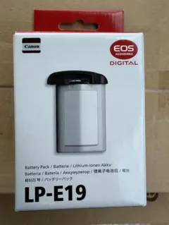 Canon - Canon LP-E19【未使用】 新品)Canon (キヤノン) バッテリーパック LP-E19（商品ID