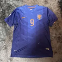 サッカーユニフォーム　オランダ代表　ファン・ペルシー　ゲームシャツ　NIKE