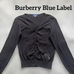 BURBERRY バーバリー　カーディガン ハート刺繍 ブラックのサムネイル
