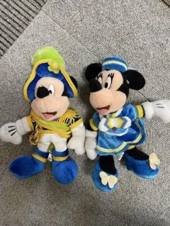 ミッキー・ミニー ぬいぐるみ　キーホルダー　開業記念